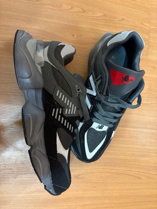 Zapatillas New Balance Negras y Grises como nuevas