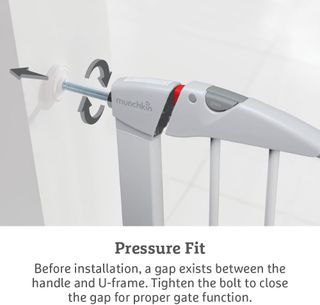 Munchkin Valla de Seguridad Infantil, Barrera de E