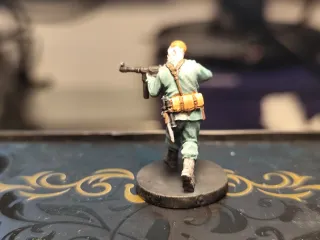 Pinto miniaturas de juegos de mesa