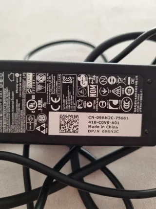 Adaptador de Corriente Negro