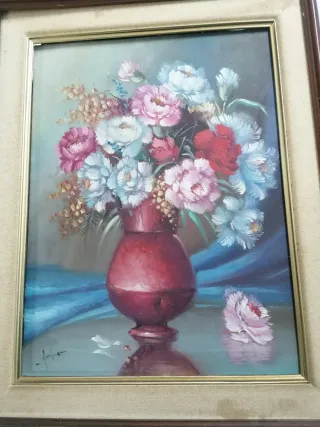 Cuadro Real Madrid Bordado