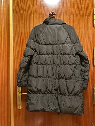 Abrigo Plumas Negro