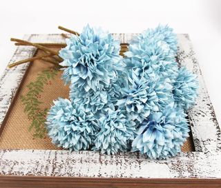 Hortensias Artificiales,12 Piezas Flores Artificia