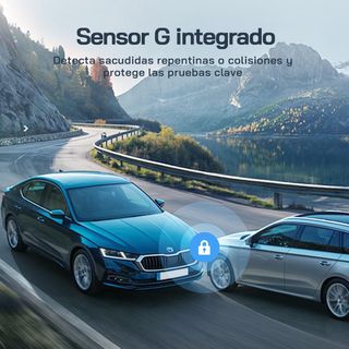 WOLFANG Cámara de Coche Delantera y Trasera 2.5K Q