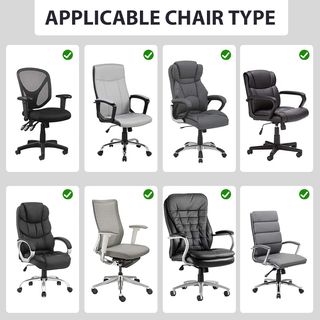 Fondello per sedia da ufficio Dioxide, fodere per sedia