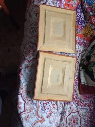 Cuadro antiguo madera oferta no bajo mas