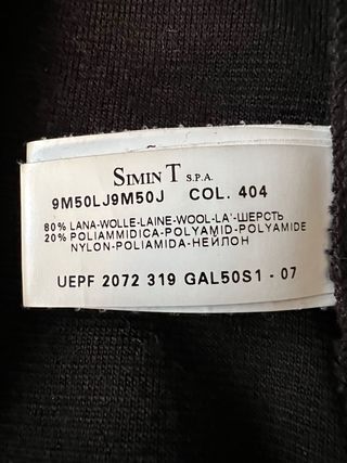 Abrigo Giorgio Armani