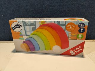 Arcos de construcción de madera Arcoíris grande Small Foot