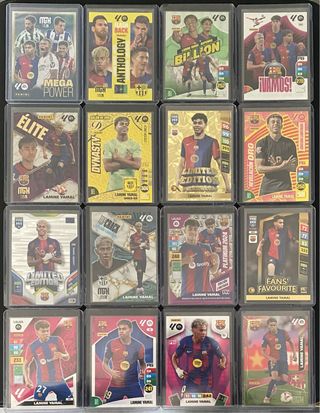 Lote 16 cromos Lamine Yamal.