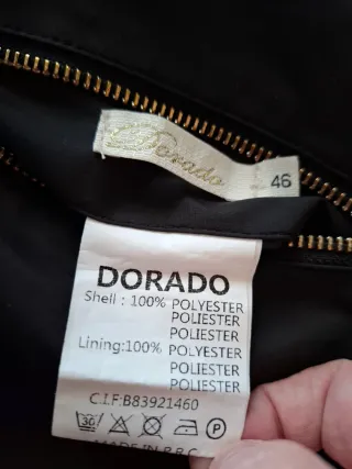 Chaqueta reversible lunares