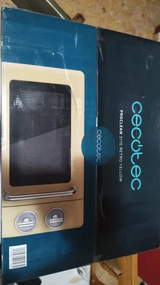 Microondas Cecotec ProClean 3010 Retro Yellow