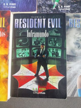 Coleccion novelas Resident Evil