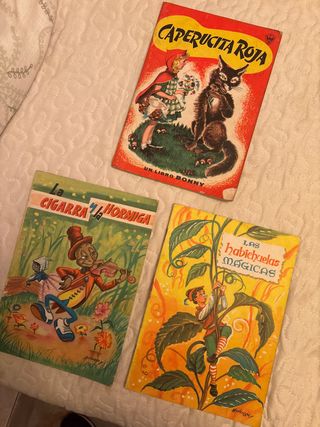 3 libros infantiles cuentos con dibujos