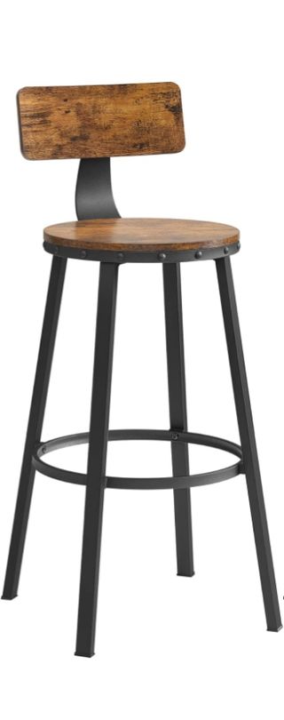 VASAGLE Taburete Alto de Bar