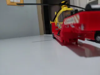 Modellino Camion Scania Rosso