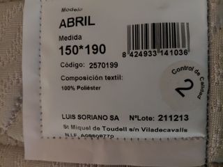Colchón Sonpura Abril 150x190