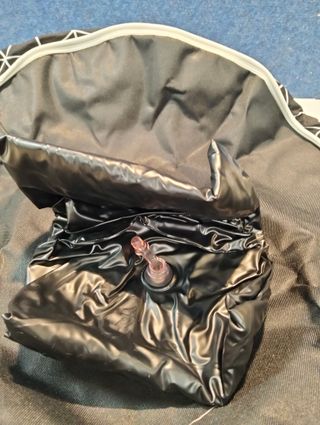 Puff Inflable Étnico Negro Ø53 cm