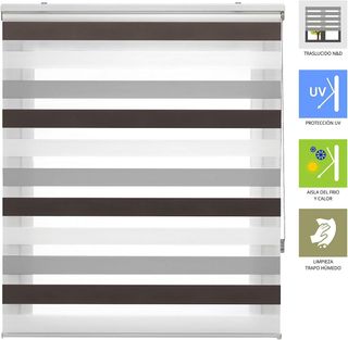 Estoralis Loras | Estor Enrollable Noche y Dia Dis