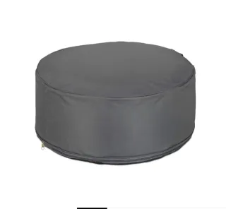Puff Hinchable Exterior Gris Ø53 cm