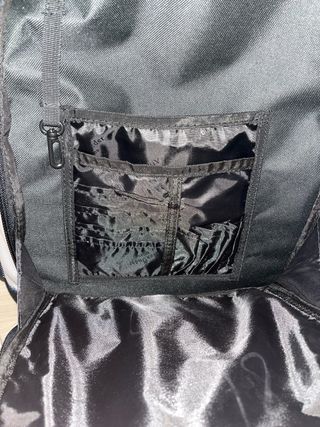 Mochila con ruedas Negra y Gris. Adulto