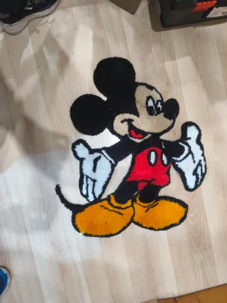 Alfombra de mechones Minnie Mouse Paula