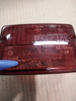 Piloto tulipa trasero original