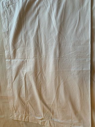 2 federe ricamate a mano cotone di una volta