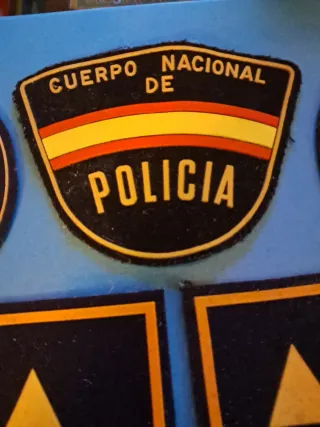 Lote parches Policía Nacional y Municipal