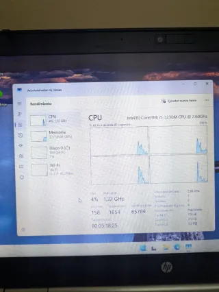 HP Elitebook 8470p Plata