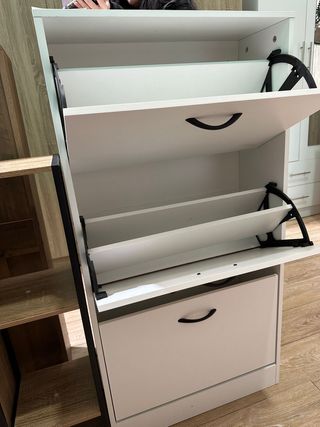 Zapatero de madera y metal desde 39€