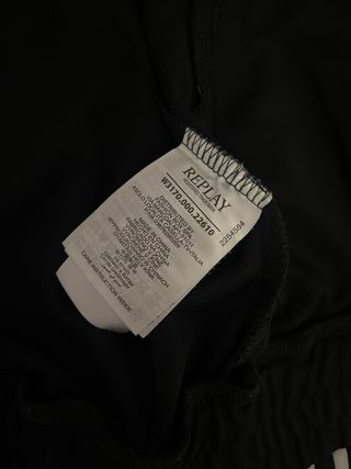 Chaqueta deportiva Replay negra