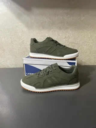 Sneakers Leerd uomo verde militare taglia 42 nuove