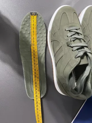 Sneakers Leerd uomo verde militare taglia 42 nuove