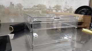 - Organizador de Armario Apilable. Pack de 4 Caj