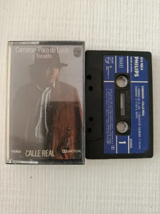 Camarón - Calle Real Cinta Cassette Rumba Flamenco