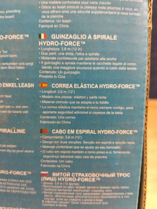 Cable para fijar una tabla de paddle surf Bestway Hydro Force 62100 Cuerda