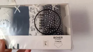 Pack x7 braguitas anchas Women'Secret, blanco/negr