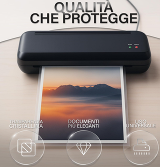 Fogli Laminazione A4 50 Pz, per plastificazione