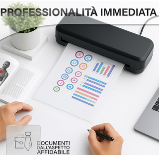 Fogli Laminazione A4 50 Pz, per plastificazione