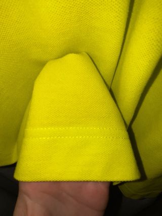 Camiseta Polo Kappa Amarilla