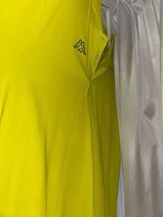 Camiseta Polo Kappa Amarilla