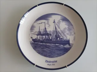 Platos tema barcos antiguos