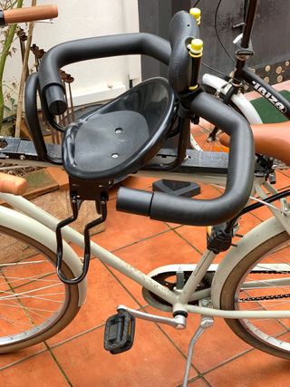 Silla bici delantera niño.