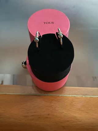 Pendientes Tous Oso Azul