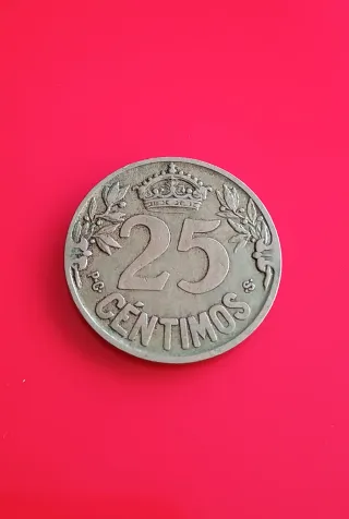 25 céntimos 1925 Alfonso XIII