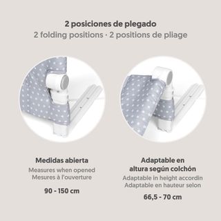 Interbaby Barrera Seguridad Niños Cama Abatible 15