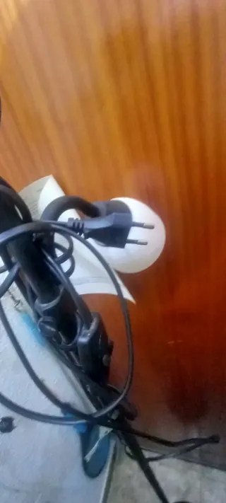 Lámpara de pie de cristal