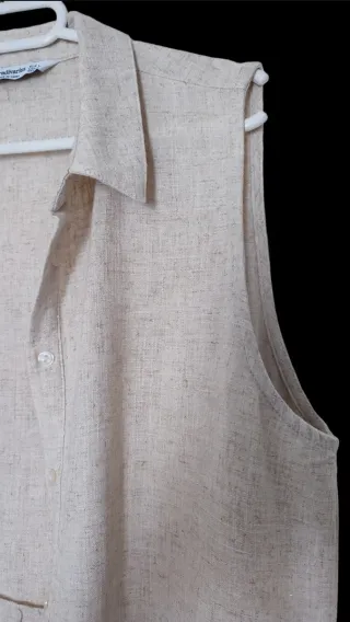 Vestido camisero Talla L, NUEVO