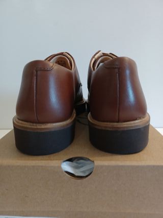 Clarks Glickly Derby Marrón Talla 39.5