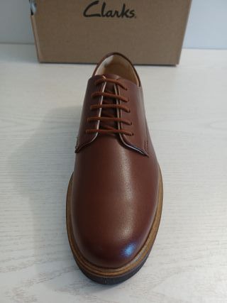 Clarks Glickly Derby Marrón Talla 39.5